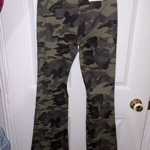Garage Camo Flare Women's Jeans